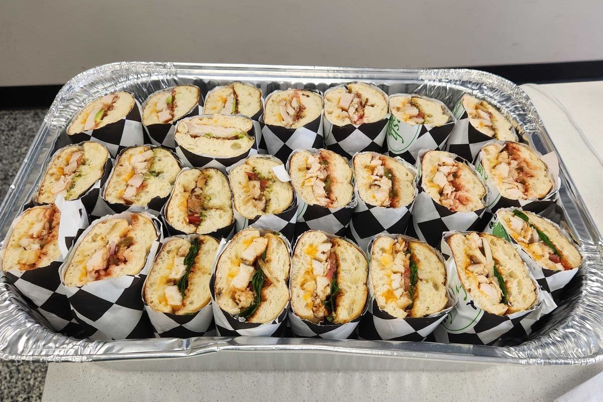 18 Pcs Panini or Wrap ( Except Chipotle steak panini or wrap)