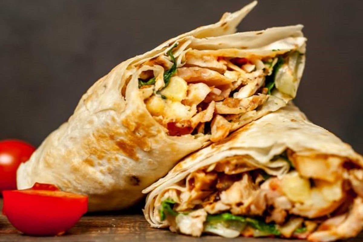 Chicken Shawarma Pita Wrap