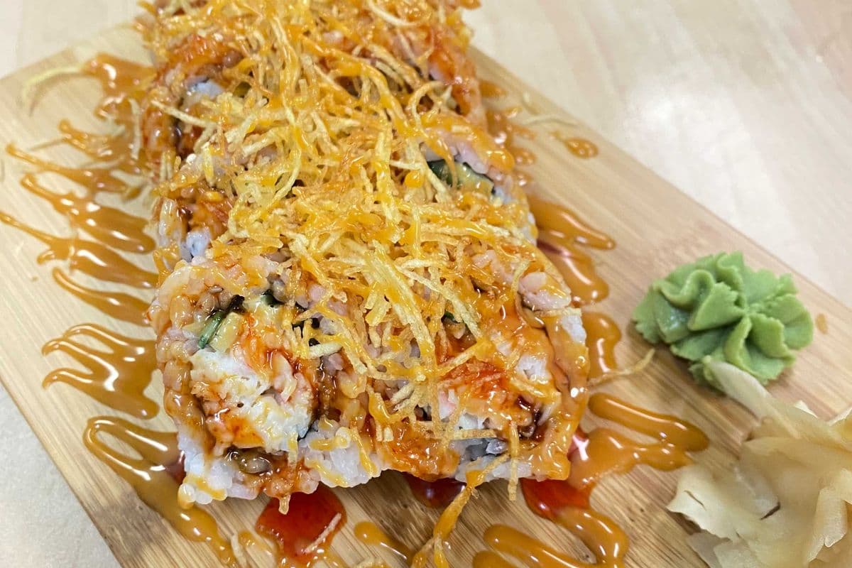 Crunch California roll