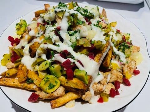 Appetizer For 2 Loaded Shawarma fries