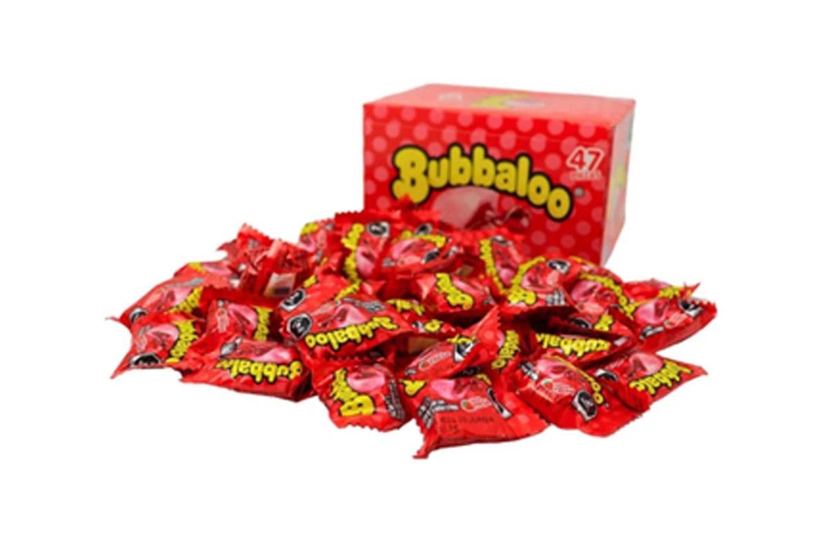 Bubbaloo Bubblegum Strawberry (50 pcs) (3.17 oz)