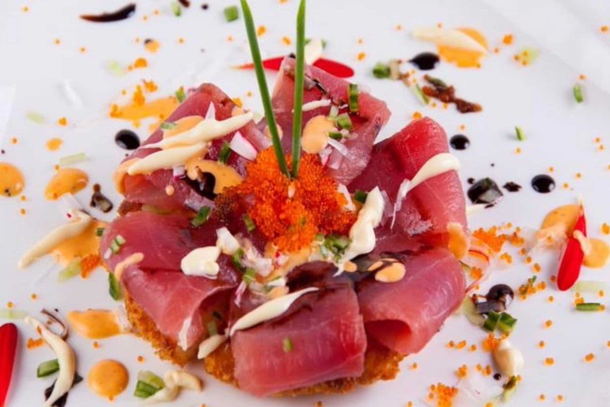 Tuna Sushi Pizza