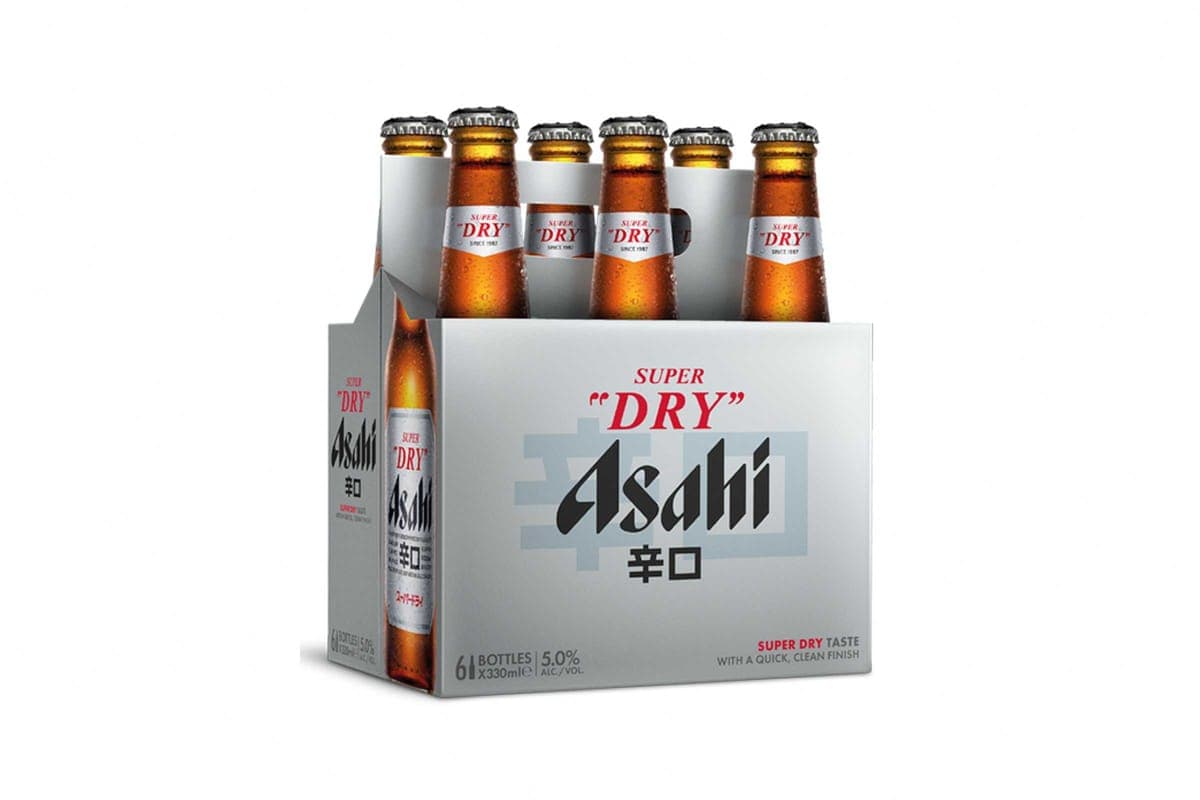 Asahi Super Dry (6 Bottles) (6 x 330 ml)