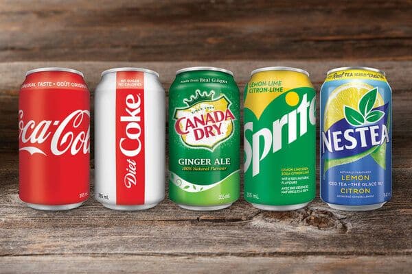 Canned Pop - Coke