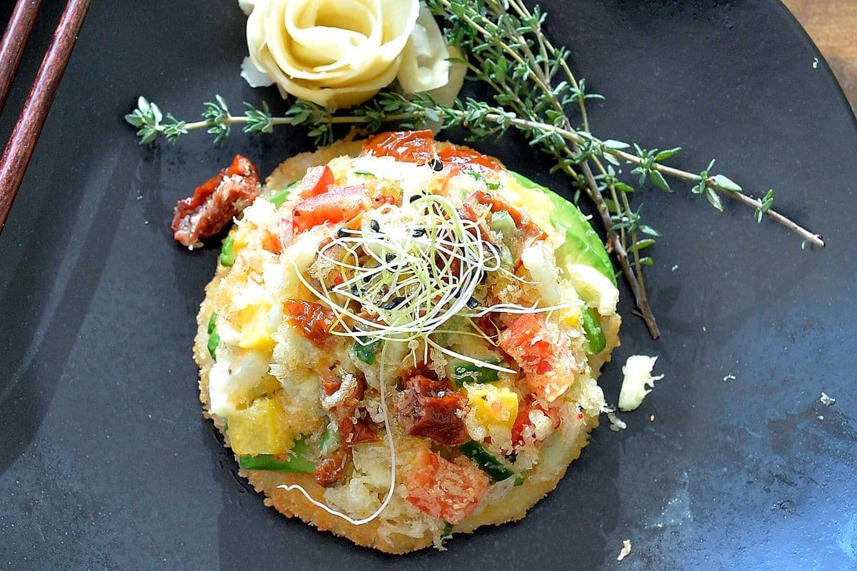 A10. Pizza végé / Veggie Pizza