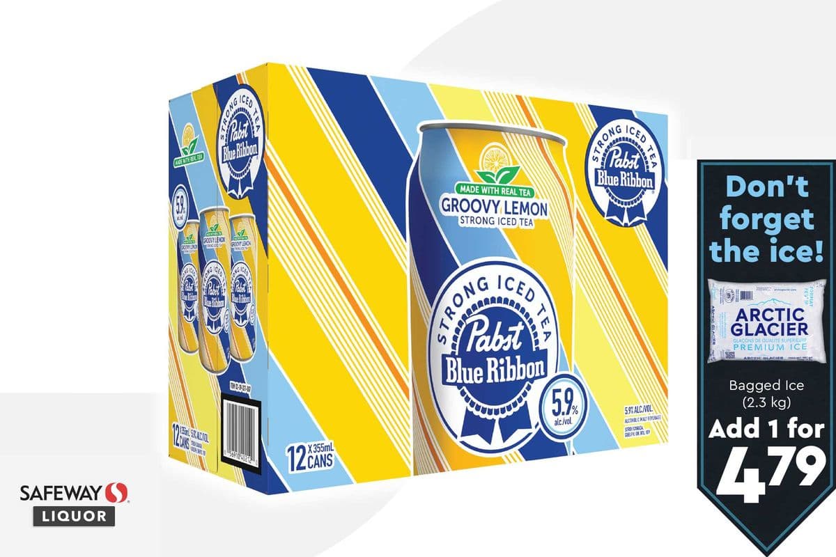 Pabst Strong Iced Tea (12 x 355 ml)