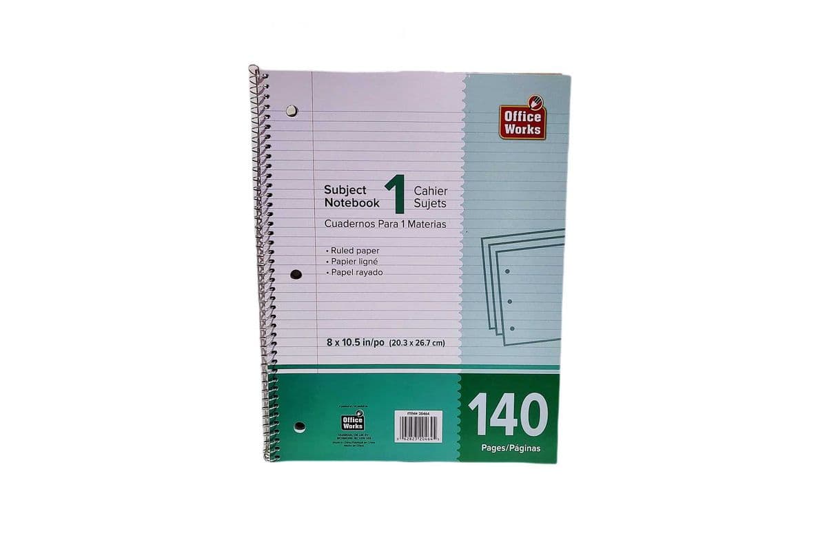 Notebook(140 pages)(笔记本 140页)