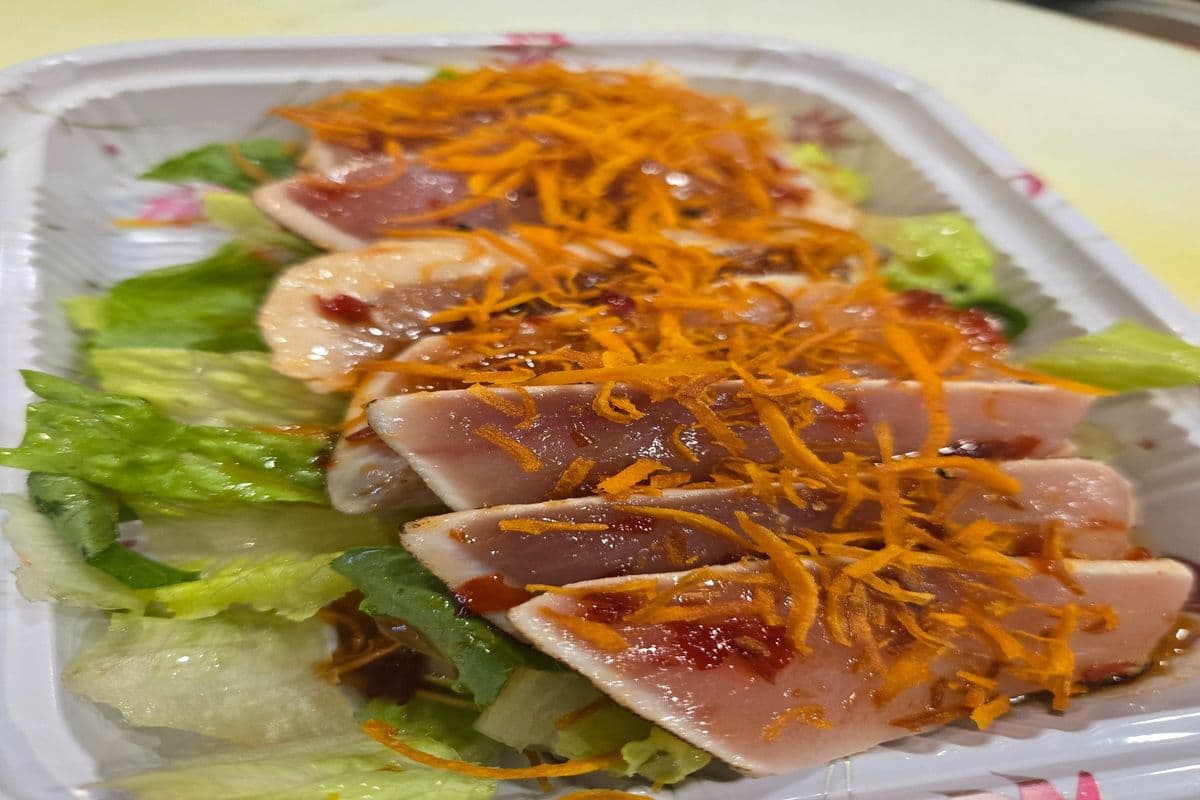 Tuna Tataki Sashimi (7 pcs)
