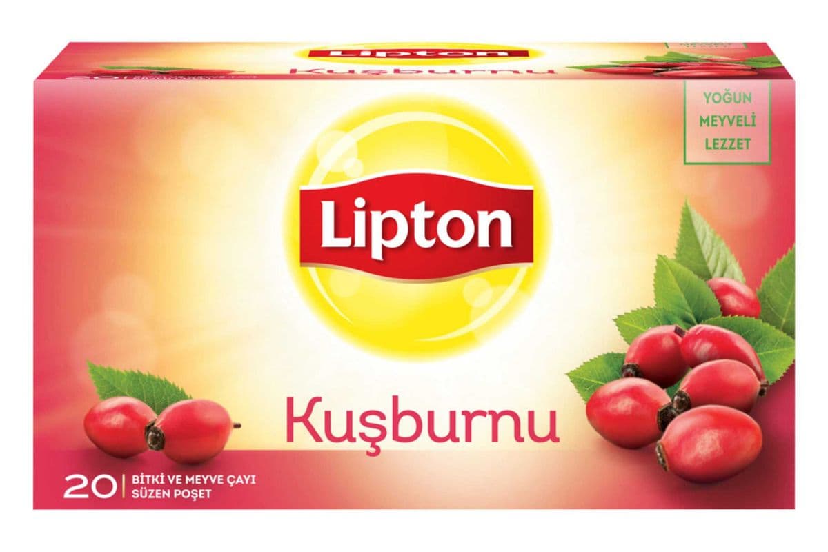 LIPTON KUSBURNU CAYI ROSEHIP TEA IN TB 50gr