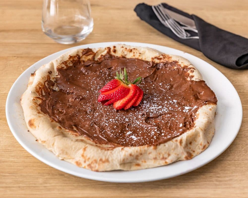 Pizza au Nutella