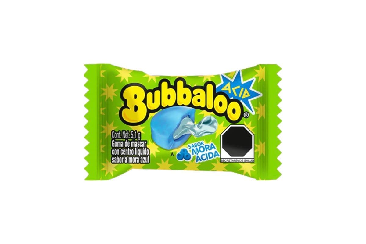 Bubbaloo Filled Gum - Mora Acida Sour