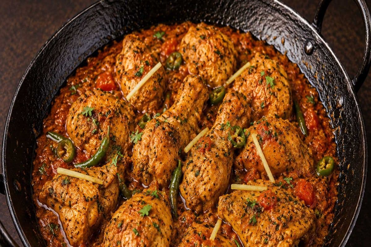 Chicken Khanjee Special Karahi