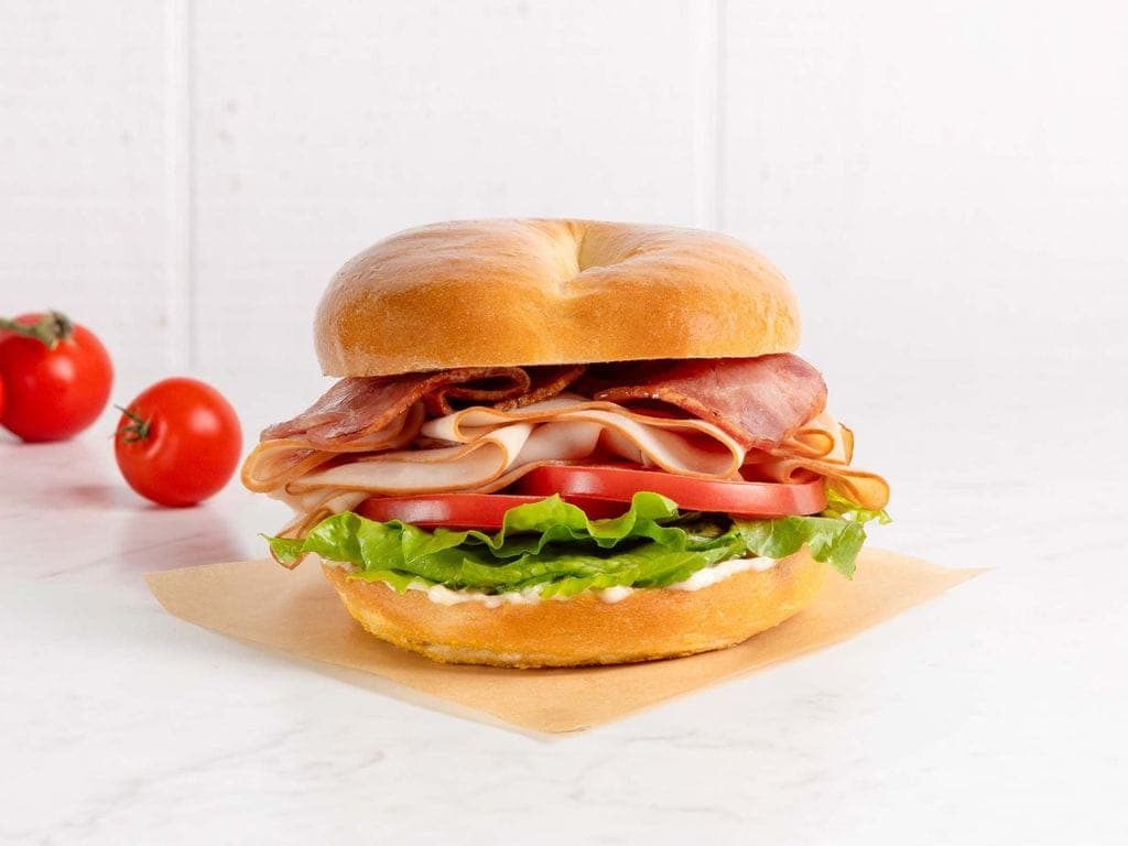 Turkey BLT Bagel
