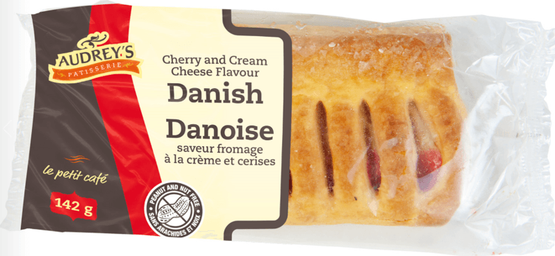 Audreys Cherry Cheese Danish 142g