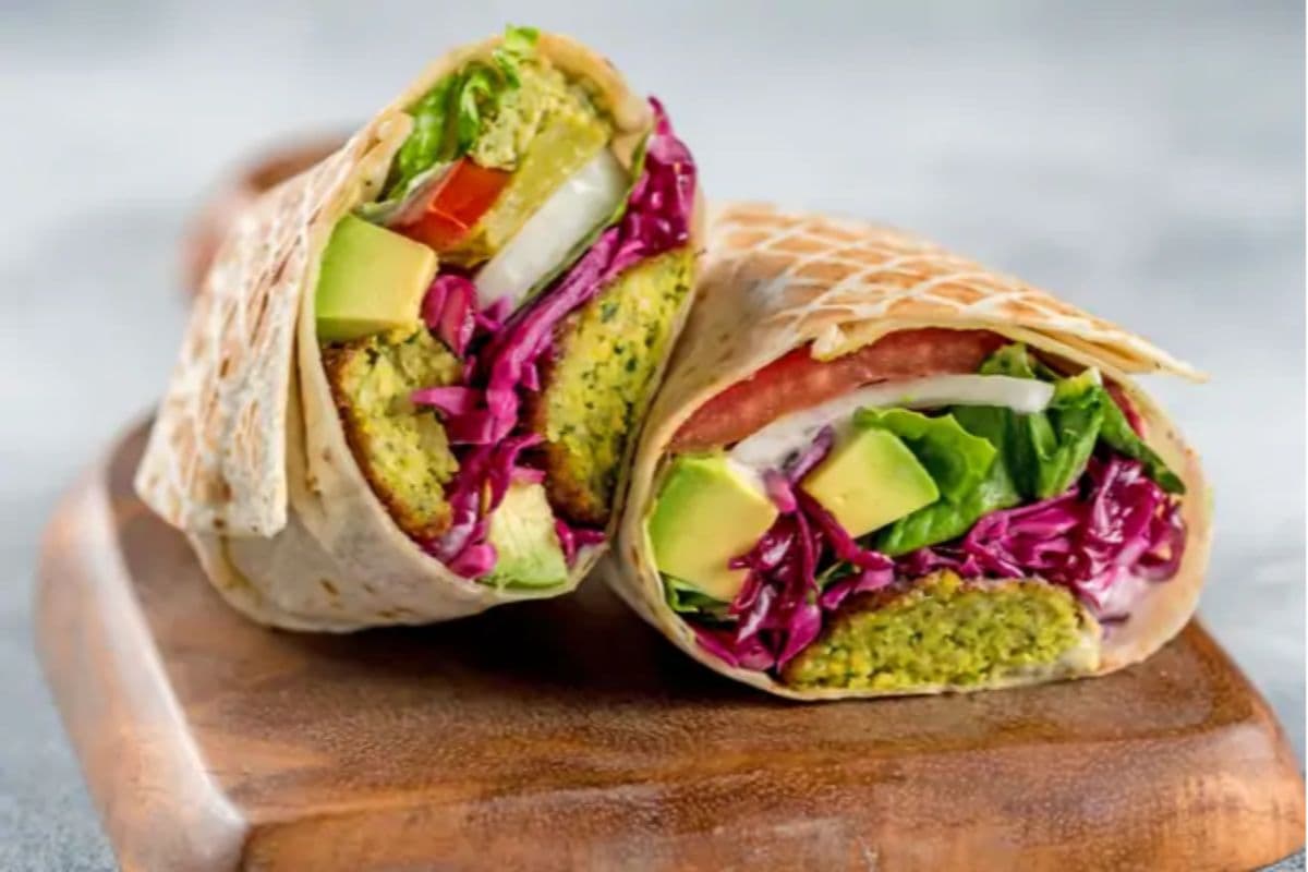 Falafel Avocado Wrap