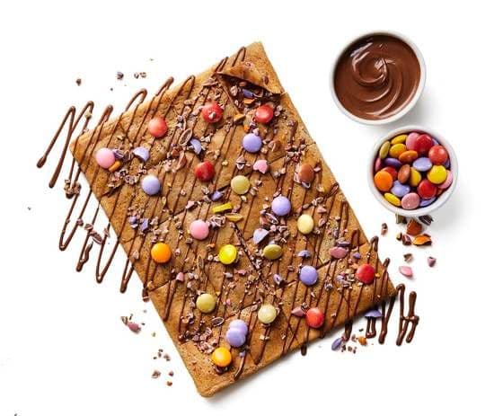 Smarties Crepe / Crêpe Smarties
