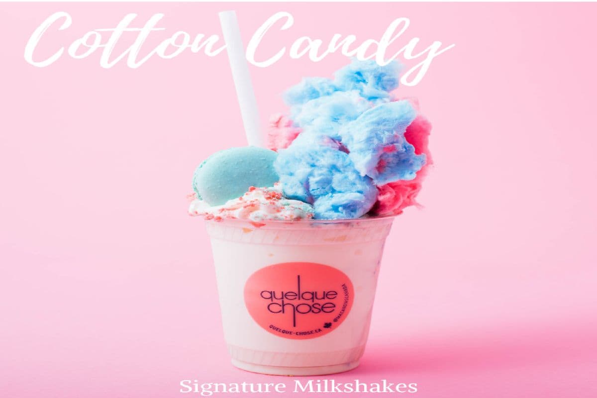 Cotton Candy Milkshake