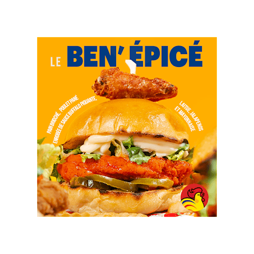 Burger Buffalo Repas / Buffalo Burger Combo