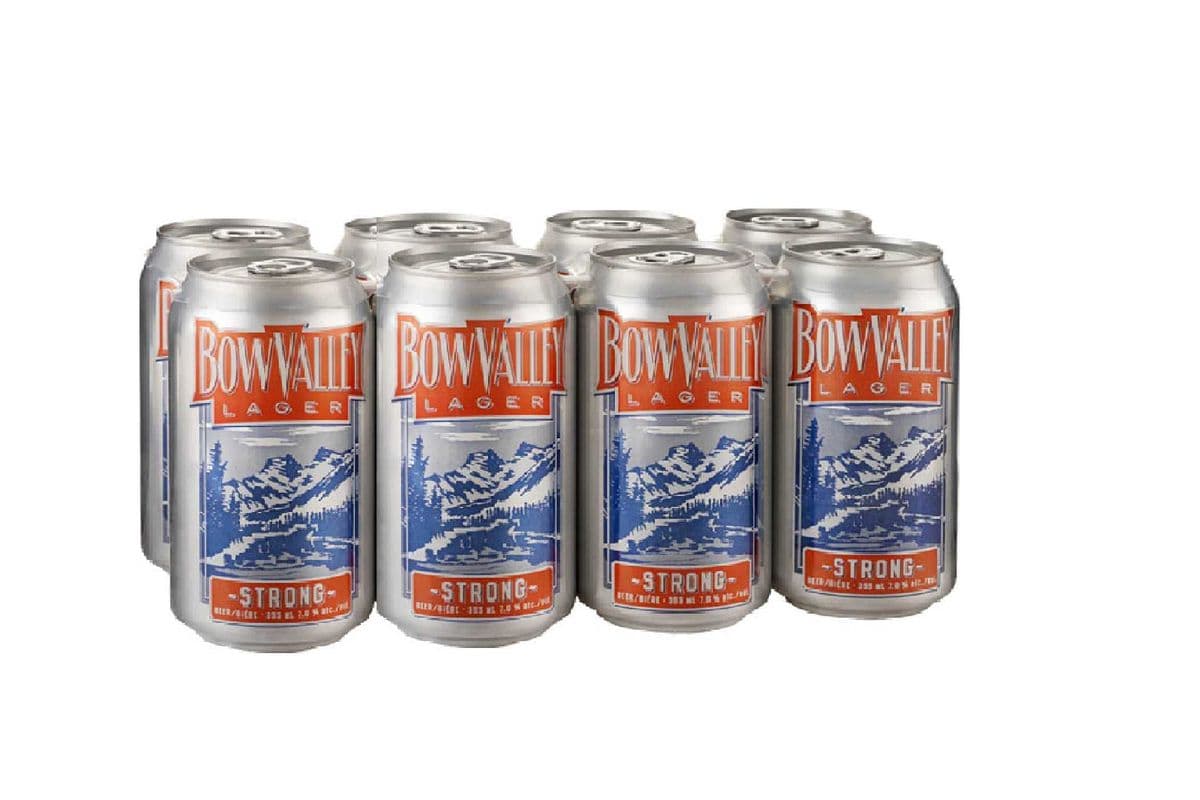 Bow Valley Strong Beer 8 Cans (8 x 355ml)