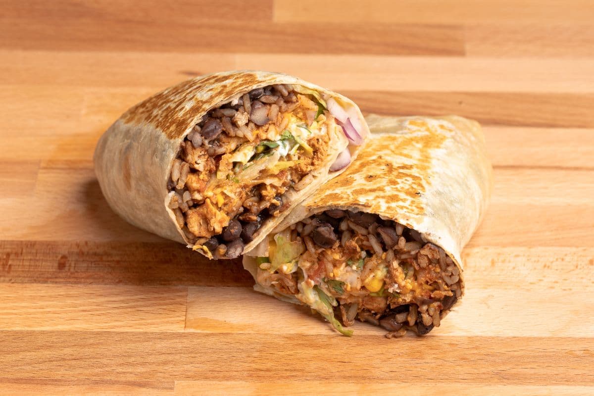 Spicy Chicken Burrito