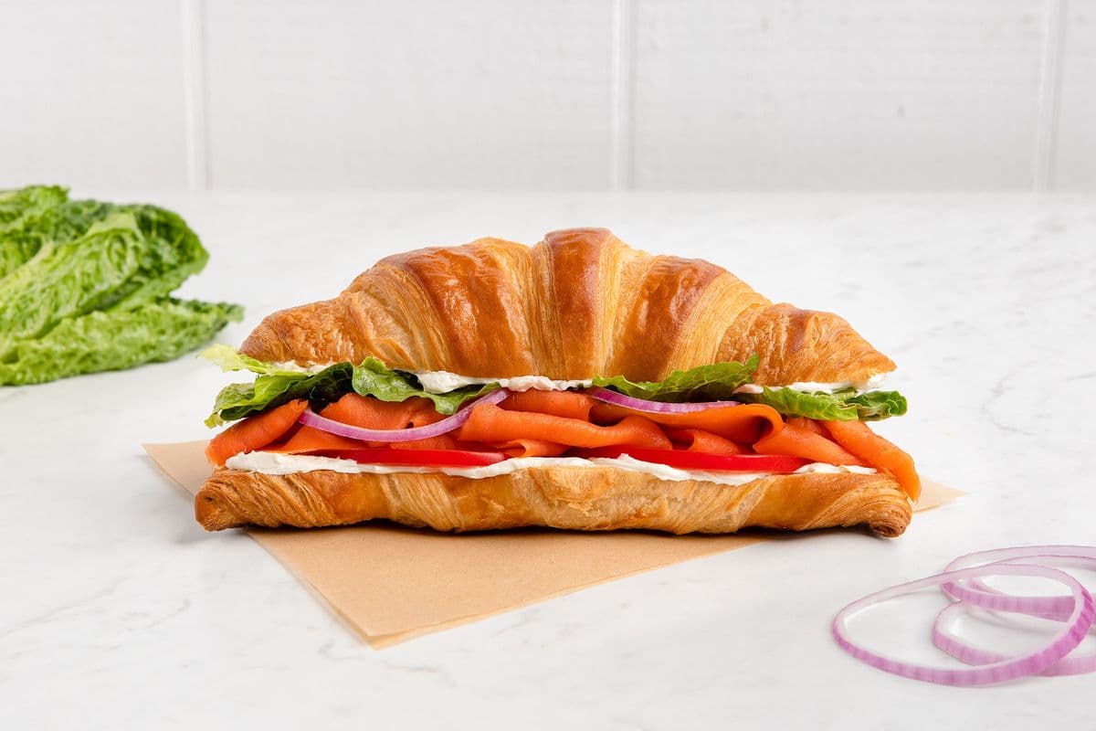 Smoked Salmon Croissant