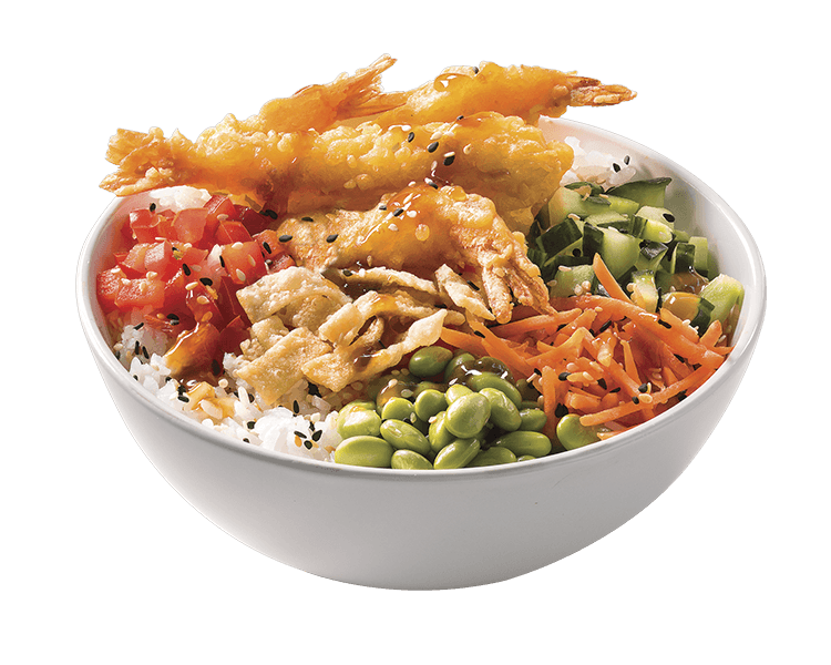 Tempura Shrimp Chop Chop Bowl
