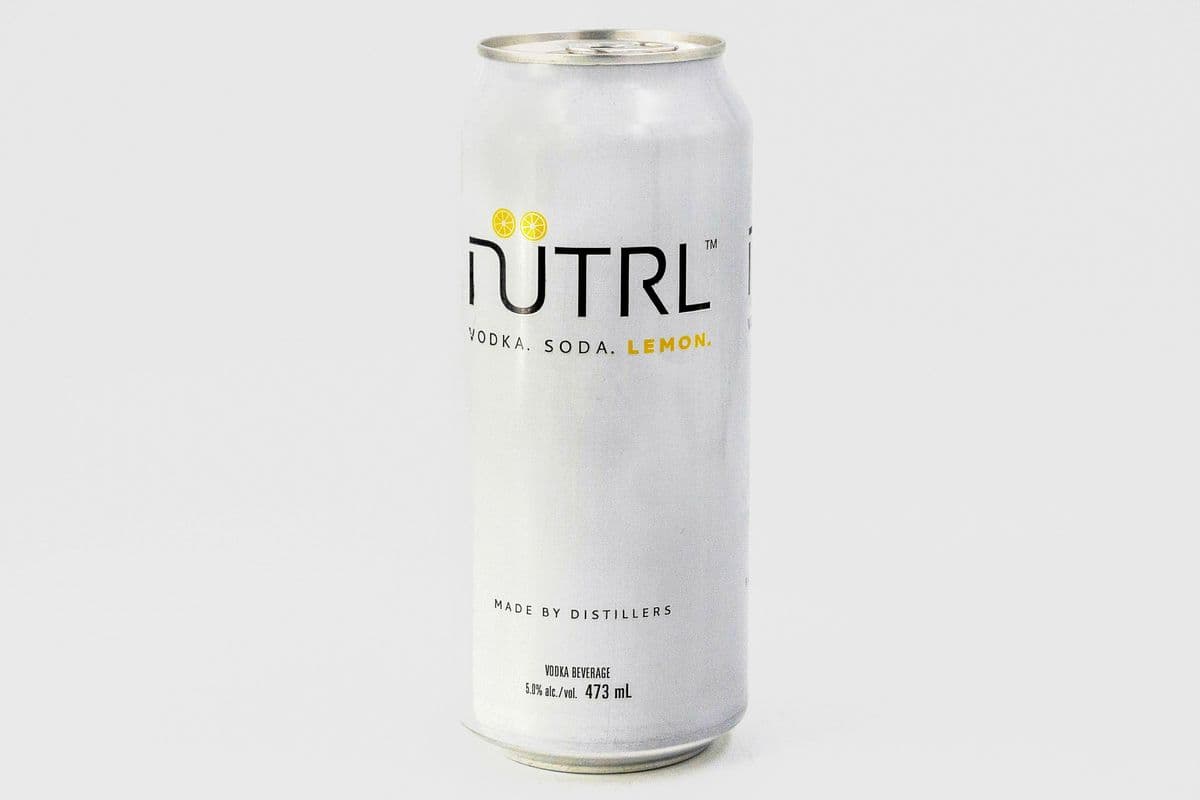 Nutrl Lemon VODKA SODA 6 PACK (1 x 330ML)