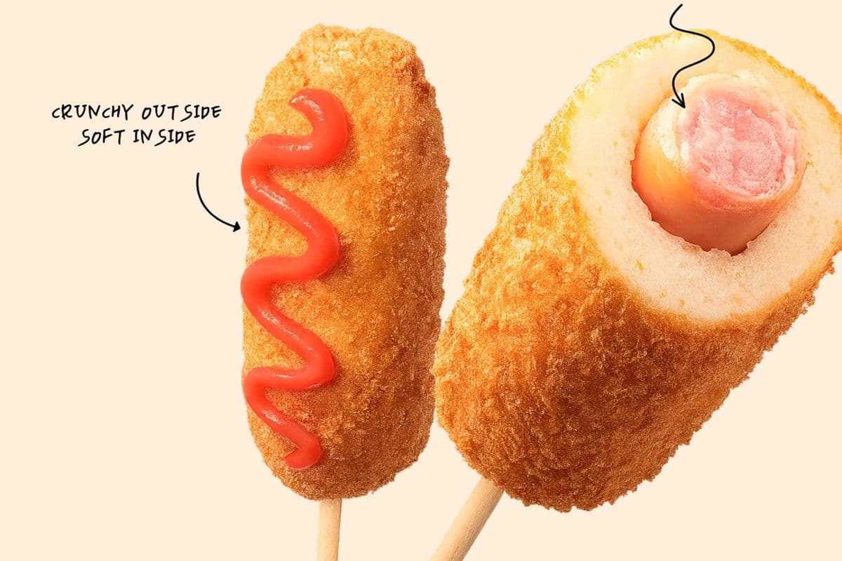 FISH SAUSAGE CORN DOG