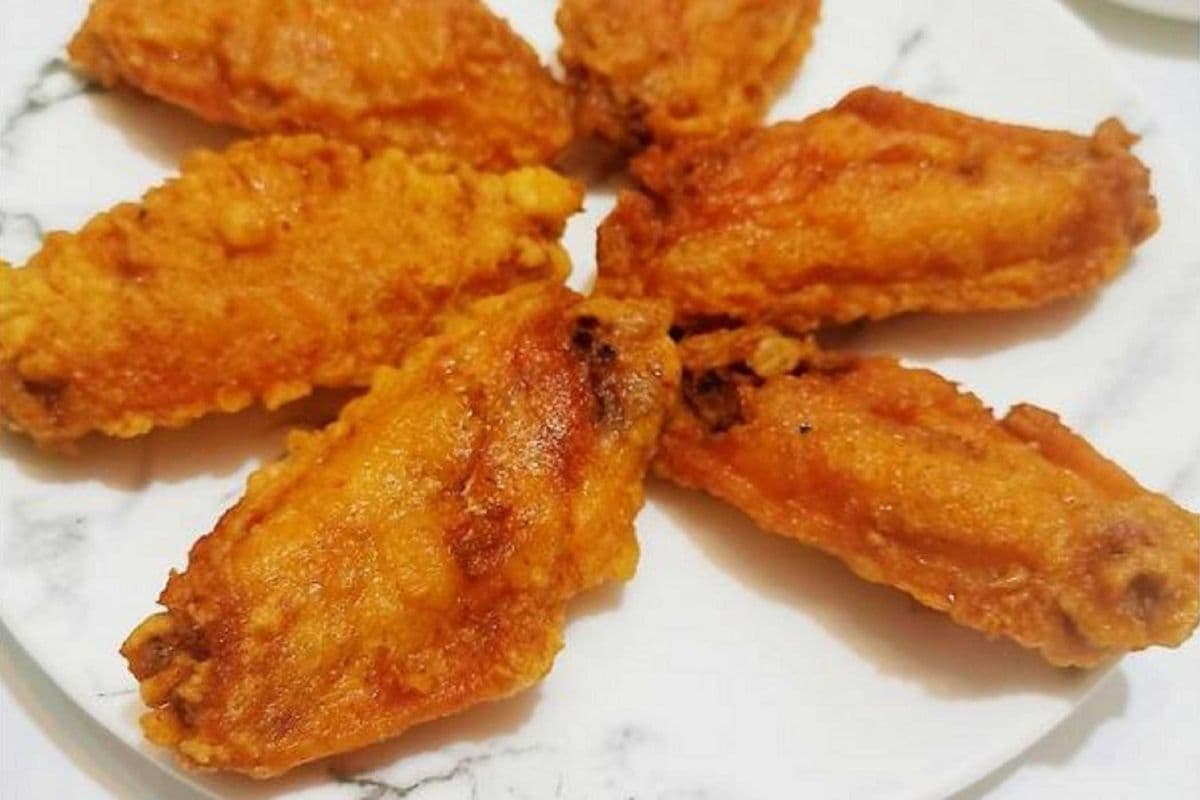 45 Fried Chicken Wings (6 pcs/12pcs)-New