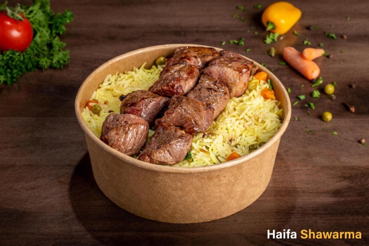 Lamb BBQ Rice Bowl