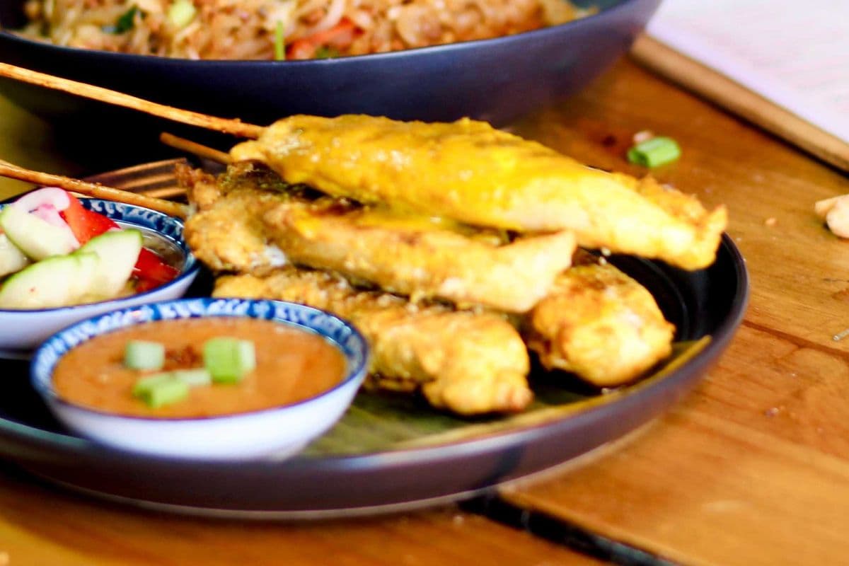 Chicken Satay (4 pcs)