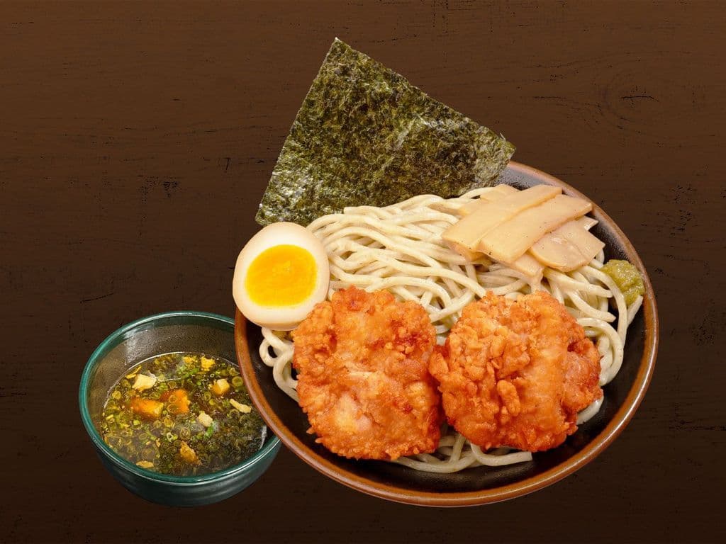 Shoyu Tsukemen-Karaage