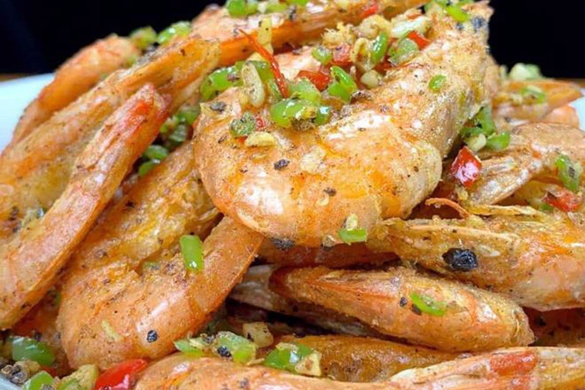 8. Pepper Salt Shrimp(椒盐虾)