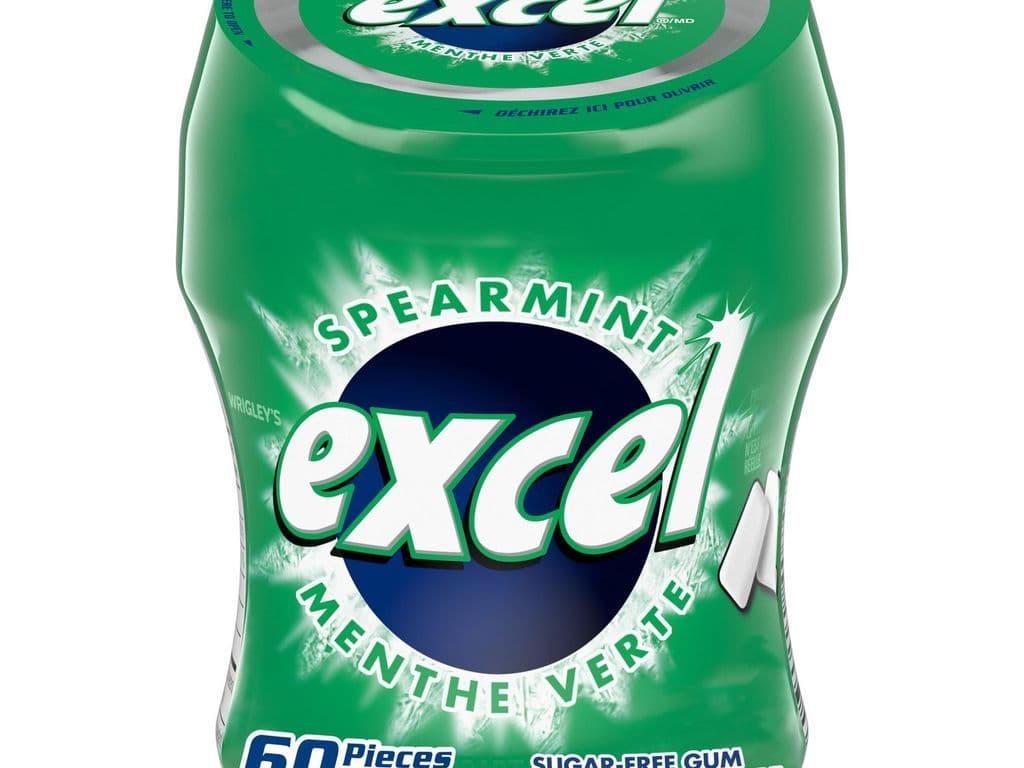 Excel Spearmint 60 Pieces