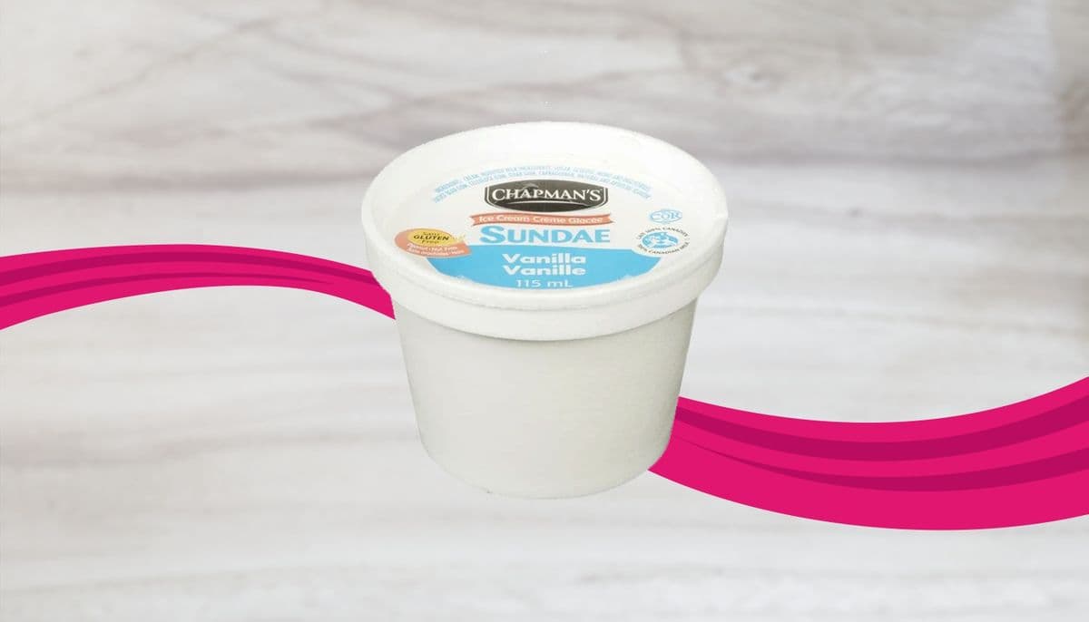 Vanilla Individual Sundae Cup