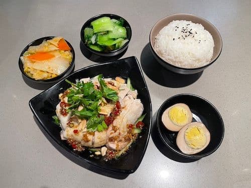 (Bento)口水雞便當(辣🌶)(含花生🥜) / (Bento)Chicken in Special Chilli Sauce Bento(Spicy🌶)(incl. Peanuts🥜)
