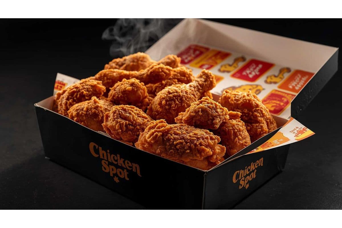 12 pcs Original Golden Crispy Fried Chicken Box