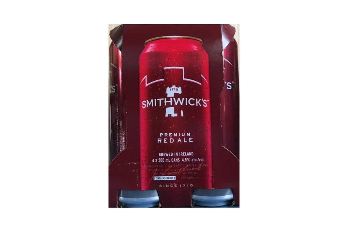 Smithwick's Irish Red Ale (4 cans) (4 x 500ML)