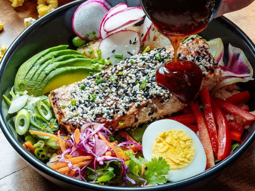 Bol Tataki de saumon / Salmon Tataki Bowl