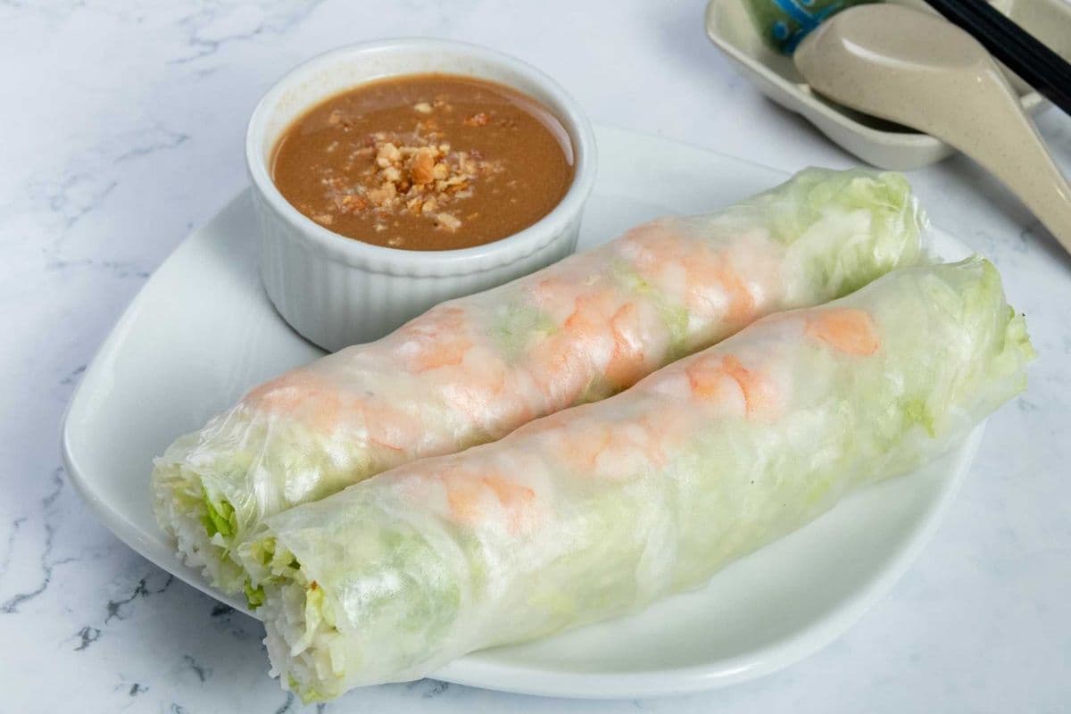 2. Shrimp Salad Roll (2 Rolls) (Gỏi Cuốn