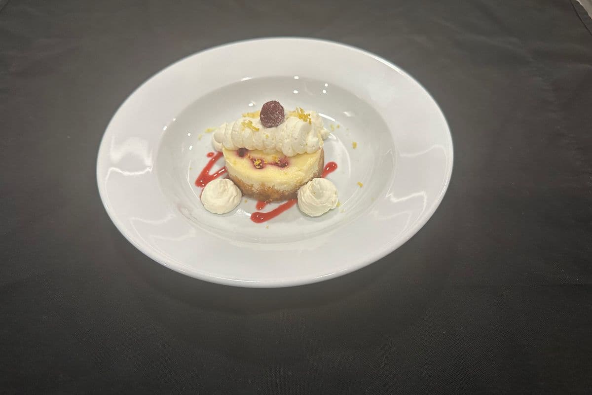Lemon Raspberry Cheesecake