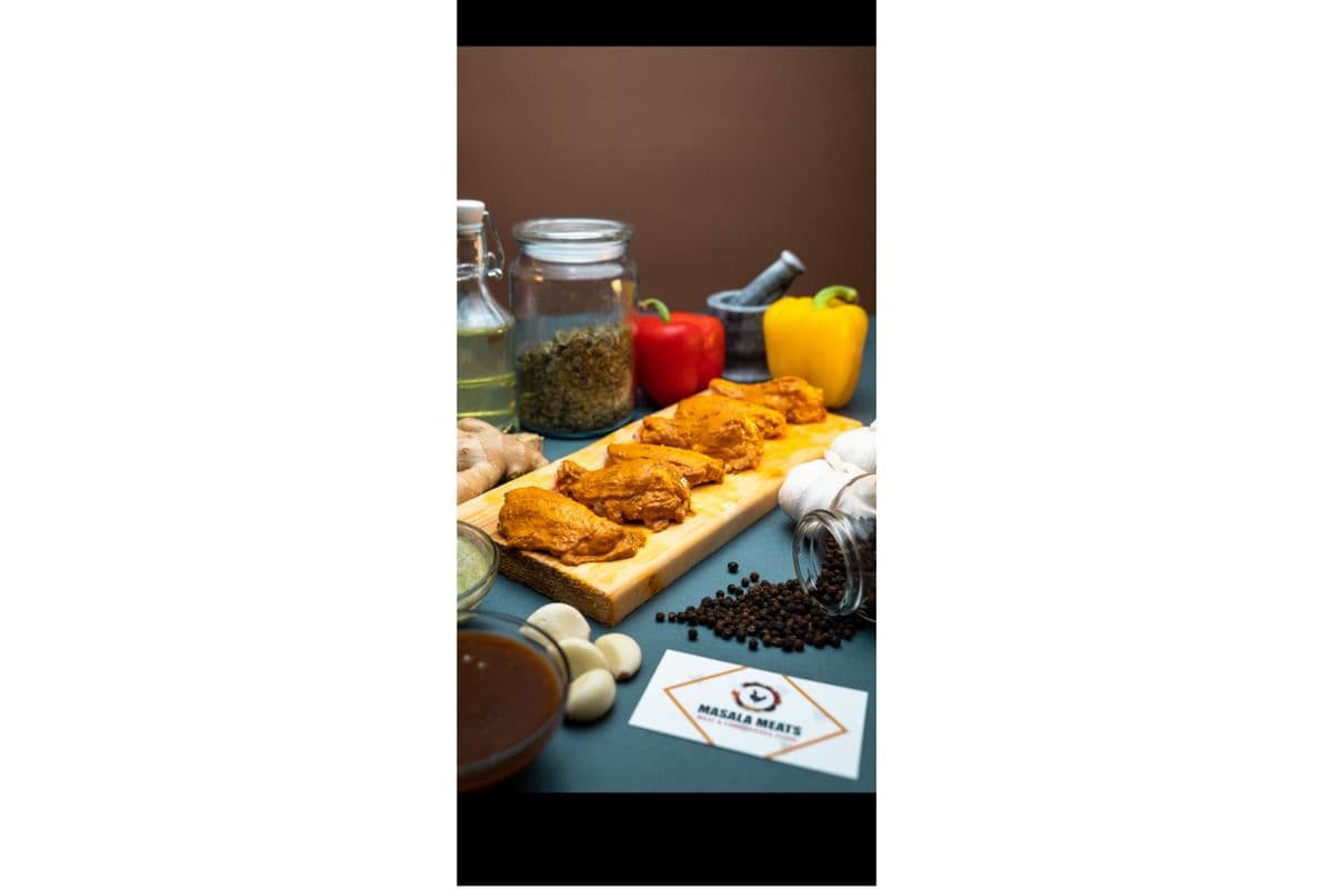 Ginger Masala Wings (1 lb)