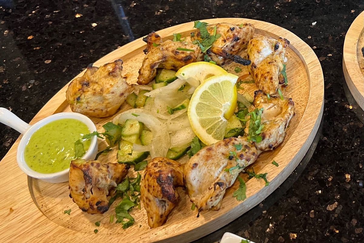 Malai chicken tikka (8 pcs )