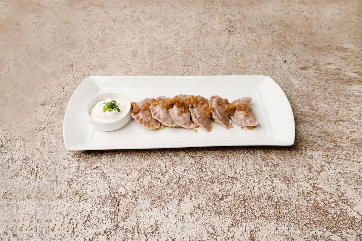 Sauerkraut and Wild Mushroom Stuffed Pierogies (6 pcs)