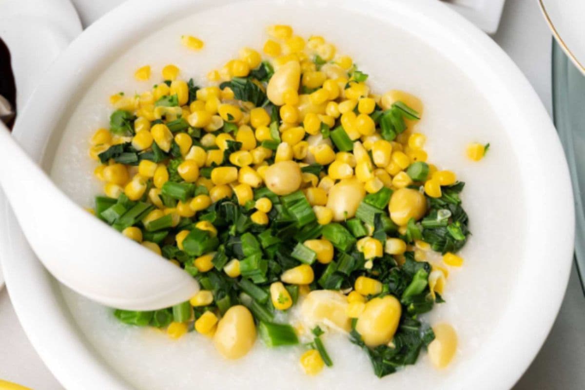 104A. Ginkgo and Corn Congee