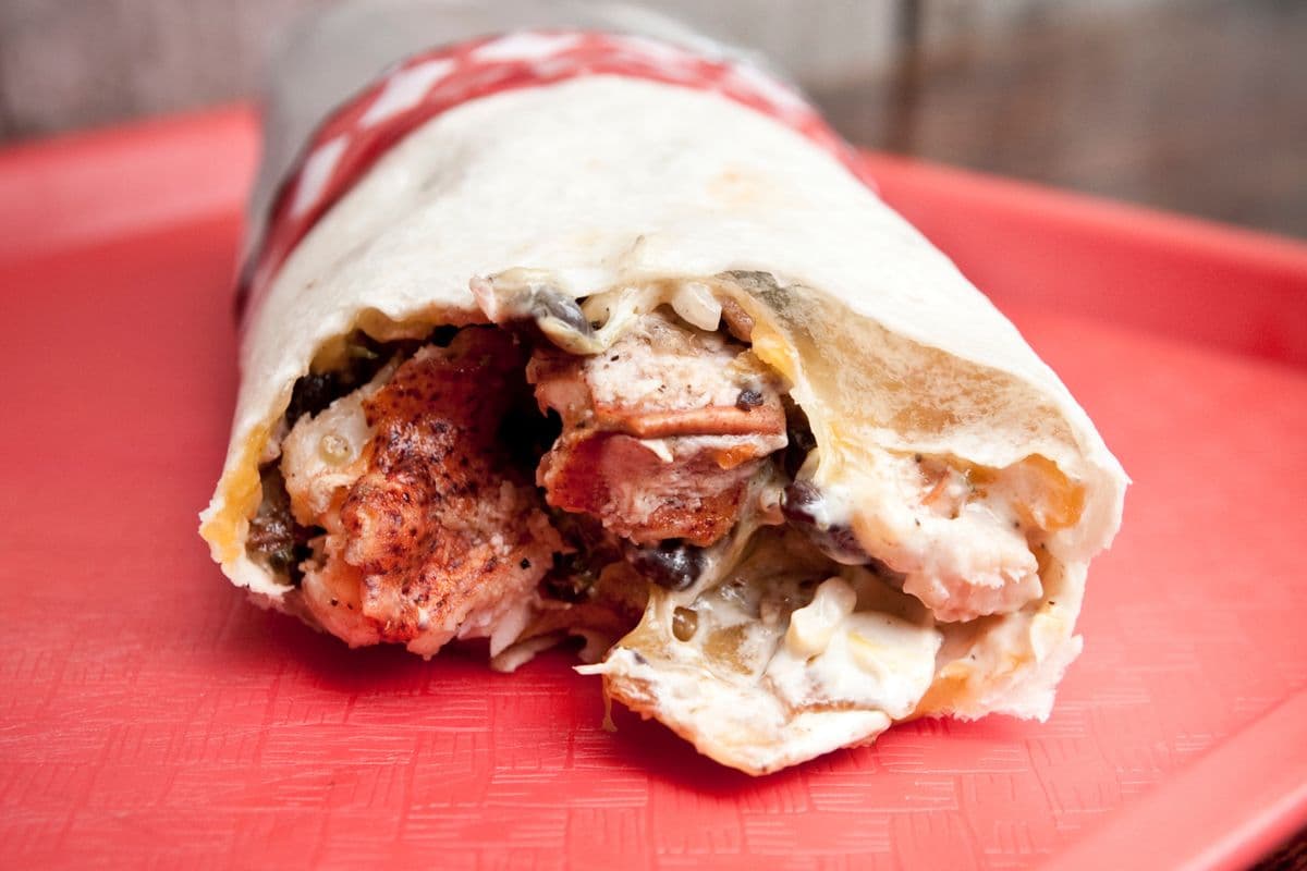 Burrito poulet grillé / Grilled Chicken Burrito