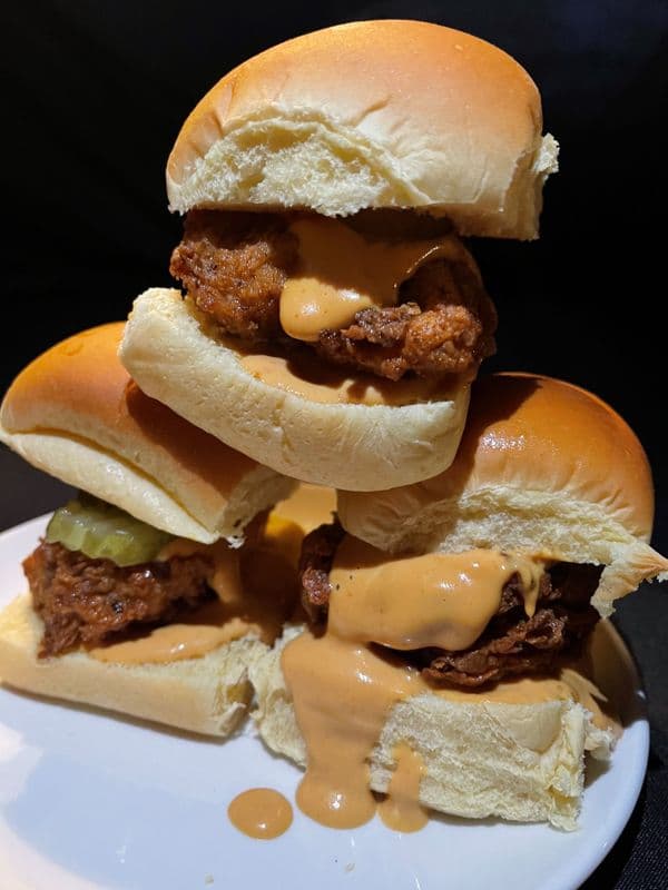 Chicken Fried Beef Sliders
