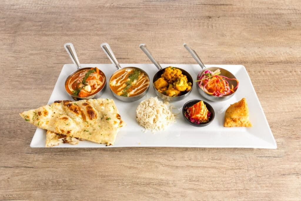 Deluxe Chicken Thali