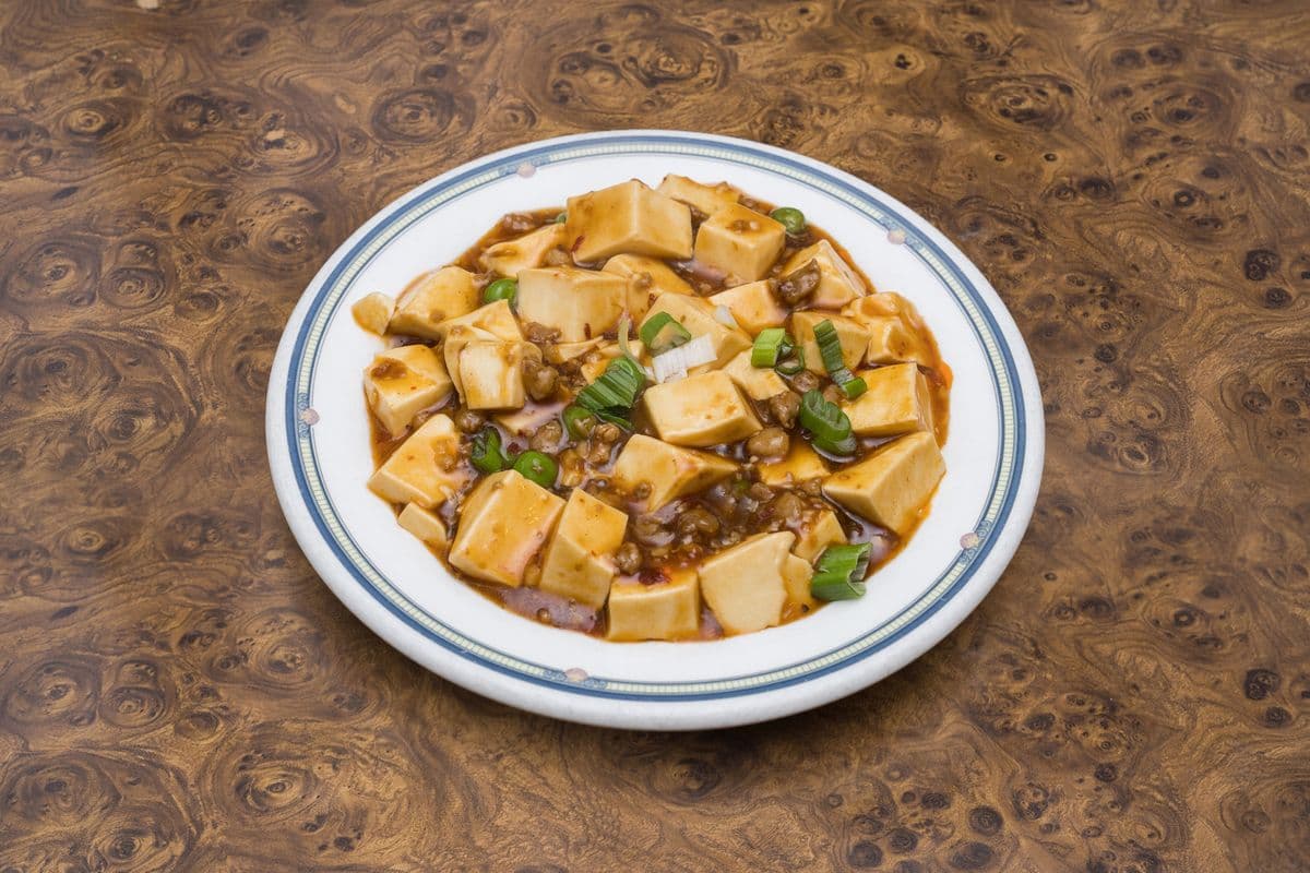 154. Spicy Ma Po Tofu with Minced Pork 麻婆肉碎豆腐