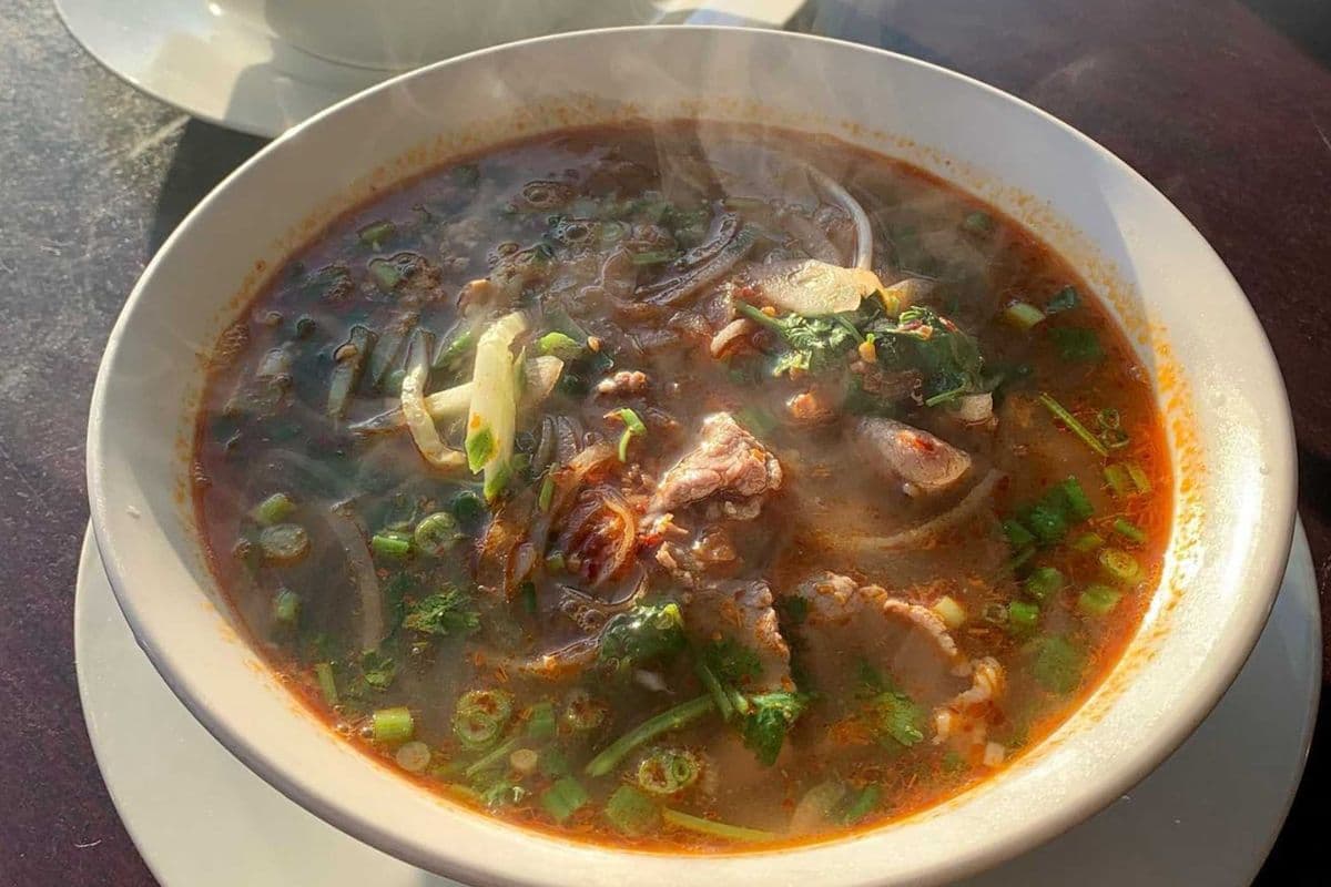 30. Spicy Beef Noodle Soup